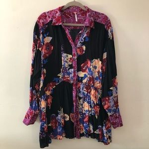 Free People Brunch a Bunch Floral Top